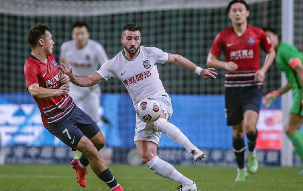 山东泰山客场逆转青岛中能，获得三分的简单介绍